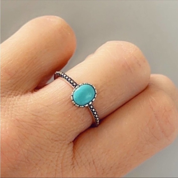 Sterling Silver Turquoise Ring - Picture 5 of 5